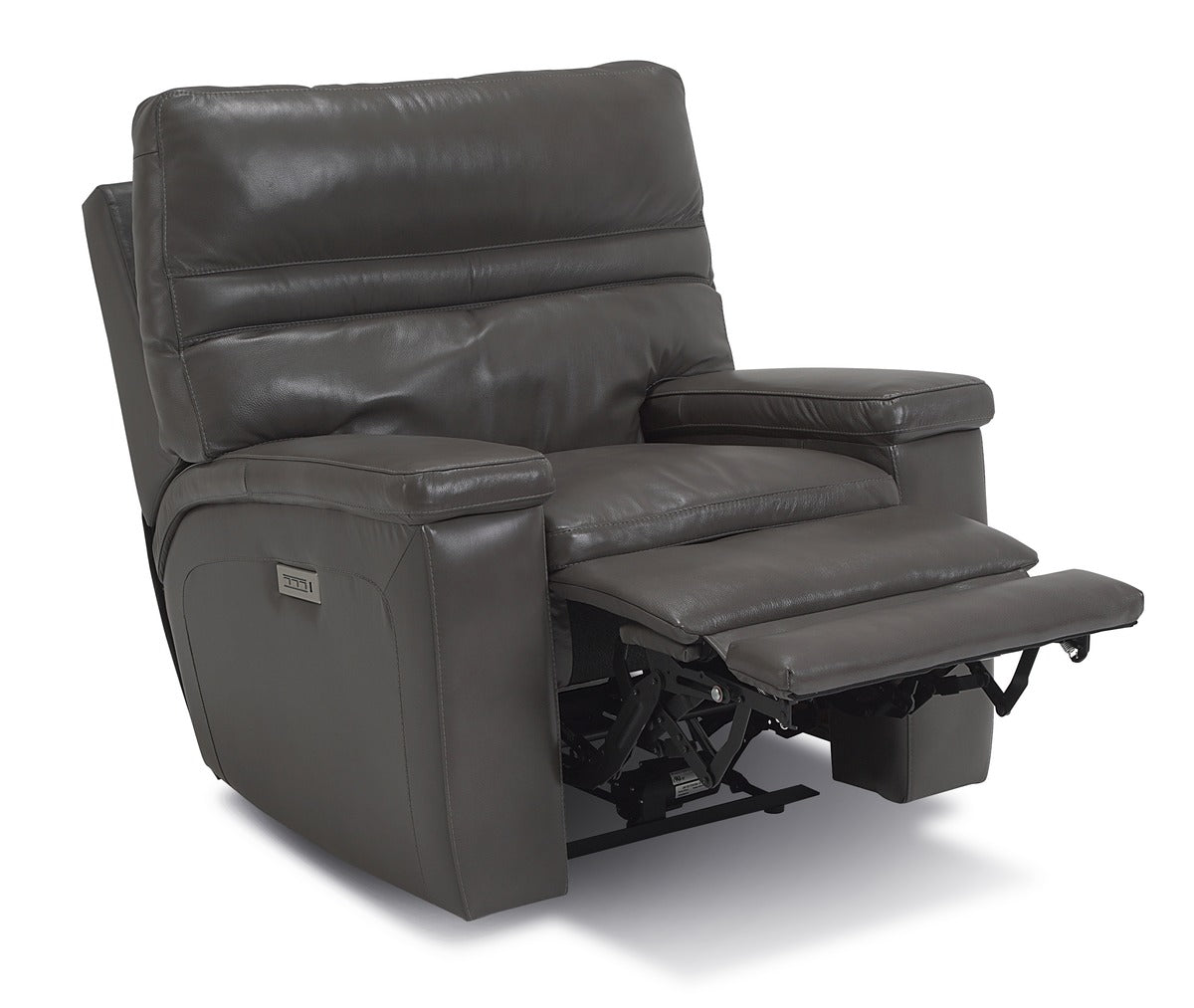 Fairbrook Power Reclining Sofa With Power Headrest - Ash| Madison's ...